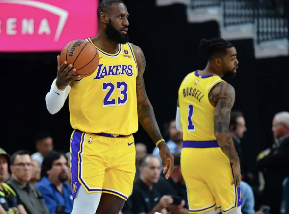 季前賽-詹眉半場合砍23分 C-托馬斯26分 湖人8人上雙126-126險勝籃網(wǎng)