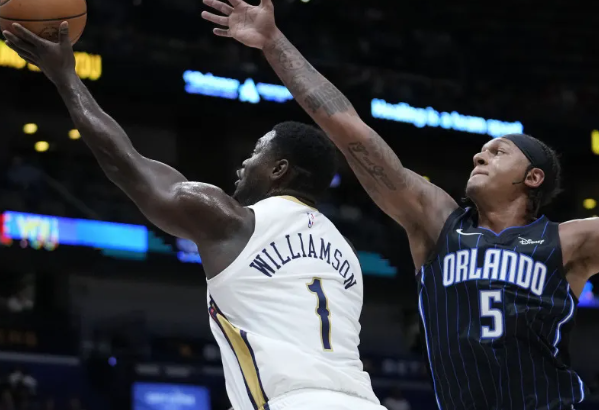 季前賽-卡特18+5 錫安12+5+5 魔術(shù)122-105逆轉(zhuǎn)鵜鶘