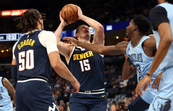 約基奇22+12+7+9失誤 穆雷22+5 羅斯16分 掘金108-104力克灰熊