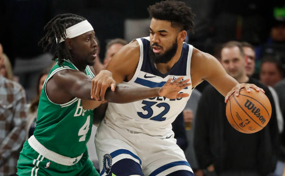 愛德華茲38+9+7 塔圖姆32+5 森林狼加時(shí)114-109破綠軍不敗金身