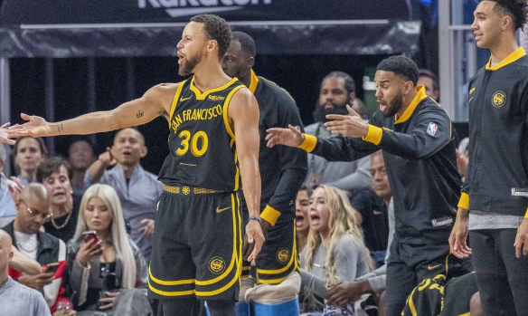 庫里30分 克萊16中5 追夢遭驅(qū)逐 勒韋爾22分 勇士110-118不敵騎士