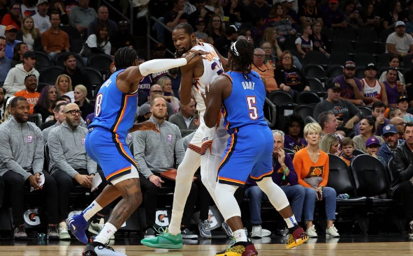 亞歷山大35+7 杰倫-威廉姆斯31分 杜蘭特28+9 雷霆111-99輕取太陽