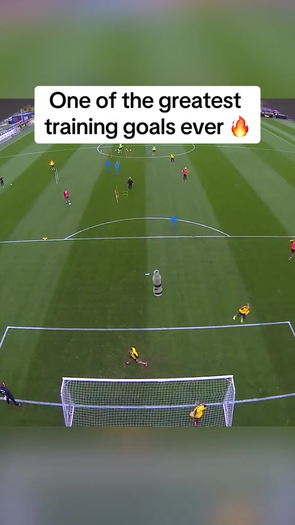 這應(yīng)該是訓(xùn)練課進(jìn)球界的天花板了吧