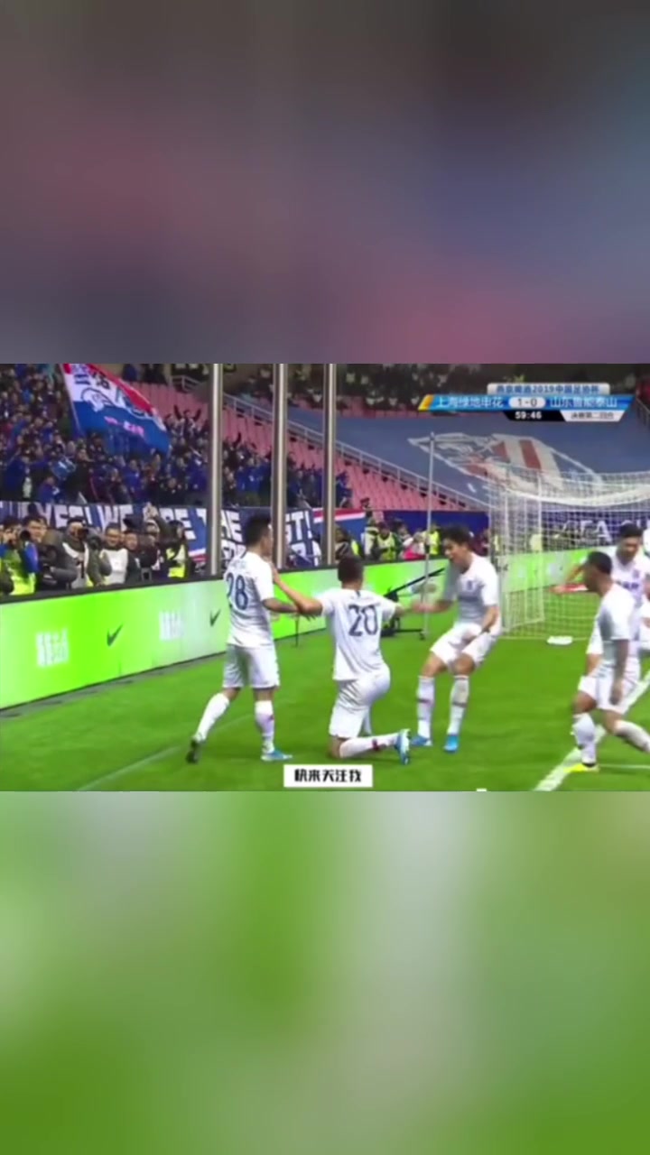 19年足協(xié)杯決賽，上海申花3-0總比分3-1逆轉(zhuǎn)魯能奪冠！