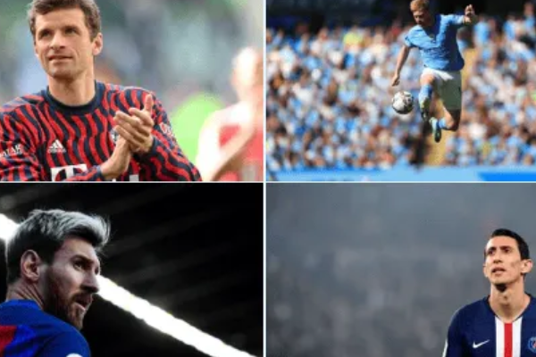 穆勒超越德布勞內(nèi)登頂歐洲五大聯(lián)賽助攻之巔