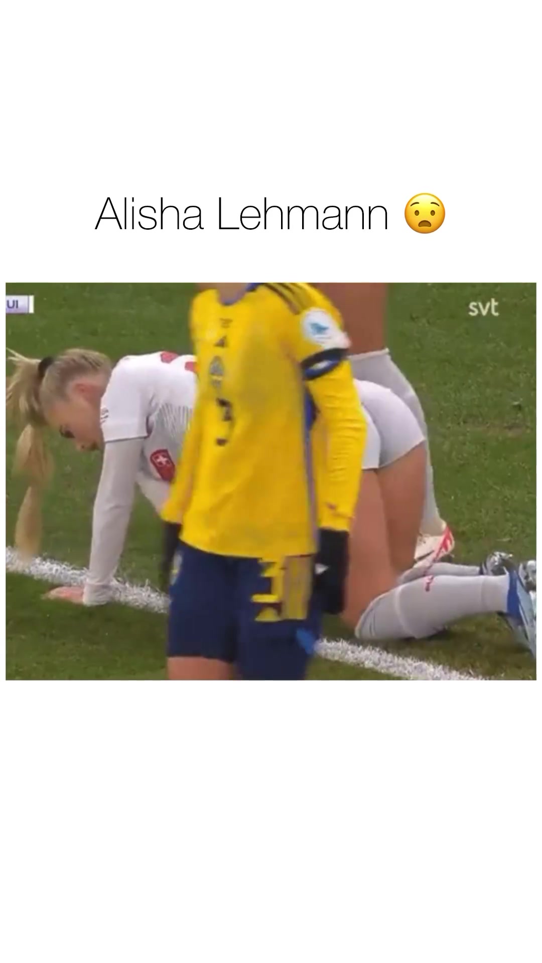 顯而易見，攝影師對(duì)于女球員的傷勢(shì)還是十分重視的