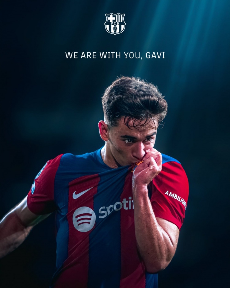 加維傷情嚴(yán)峻:巴薩官方發(fā)聲呼吁加油!