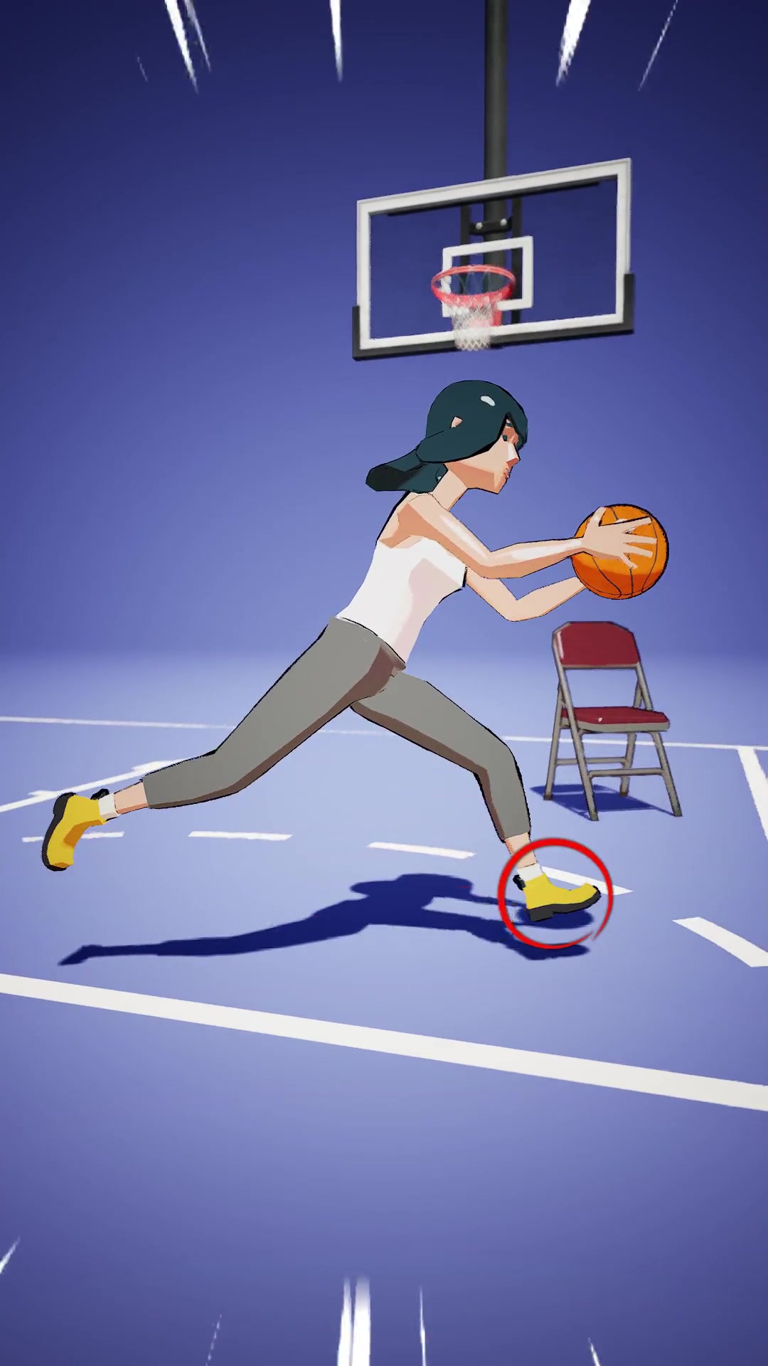 一旦學(xué)會大佬的反手三步上籃，左右互搏，防不勝防。