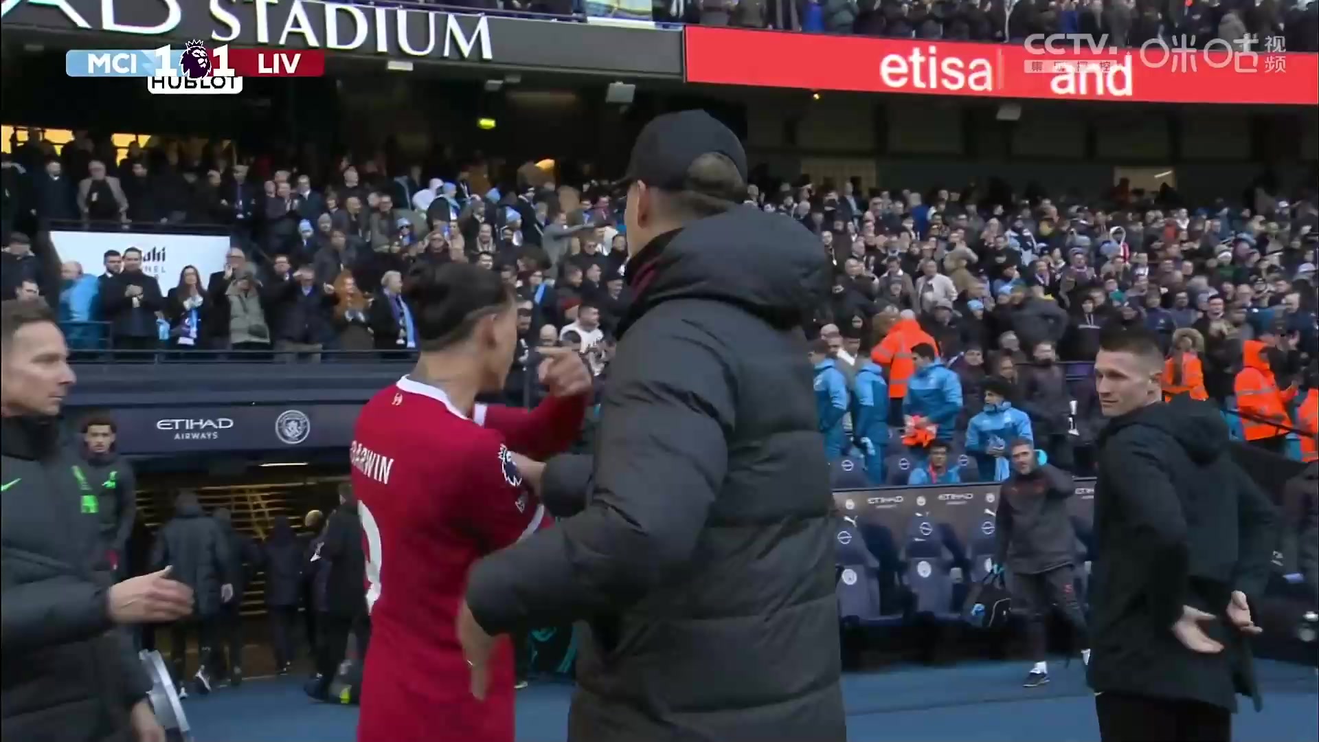 吵起來了！努涅斯賽后與瓜帥發(fā)生沖突